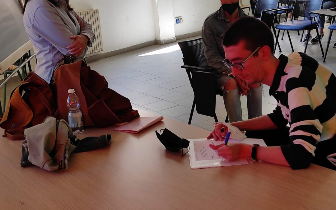 INCONTRO CON I RAGAZZI DELL’ISTITUTO SOCIO SANITARIO DI VENTIMIGLIA